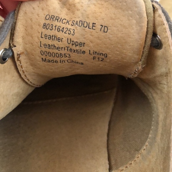 Vintage Polo Ralph Lauren Orrick Saddle Oxford Gatsby Style Shoes Size 7D - Picture 9 of 13